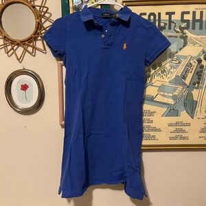 Ralph Lauren Blue Polo Shirt Dress